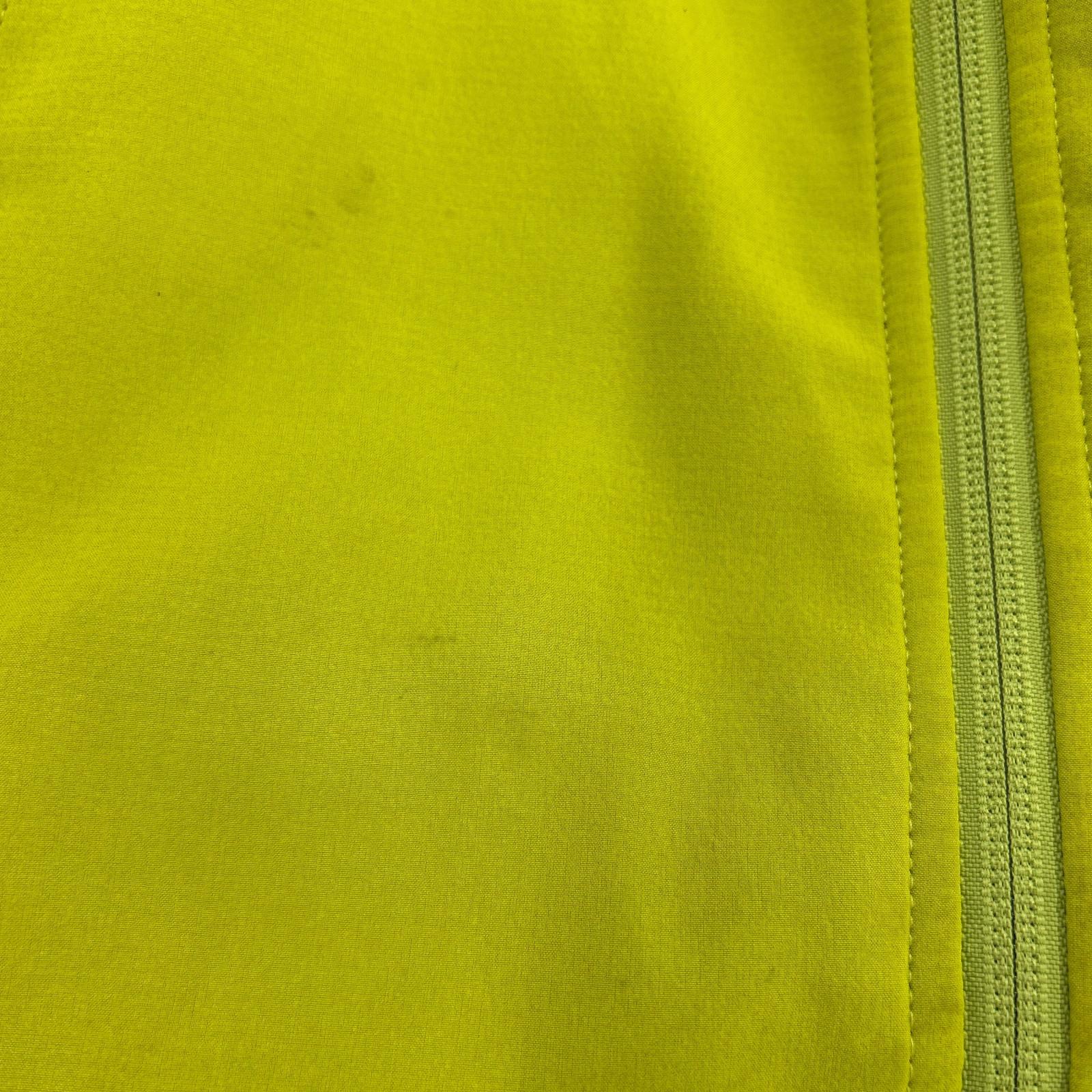 ジャケット ライムグリーン　ジップ M イエロー