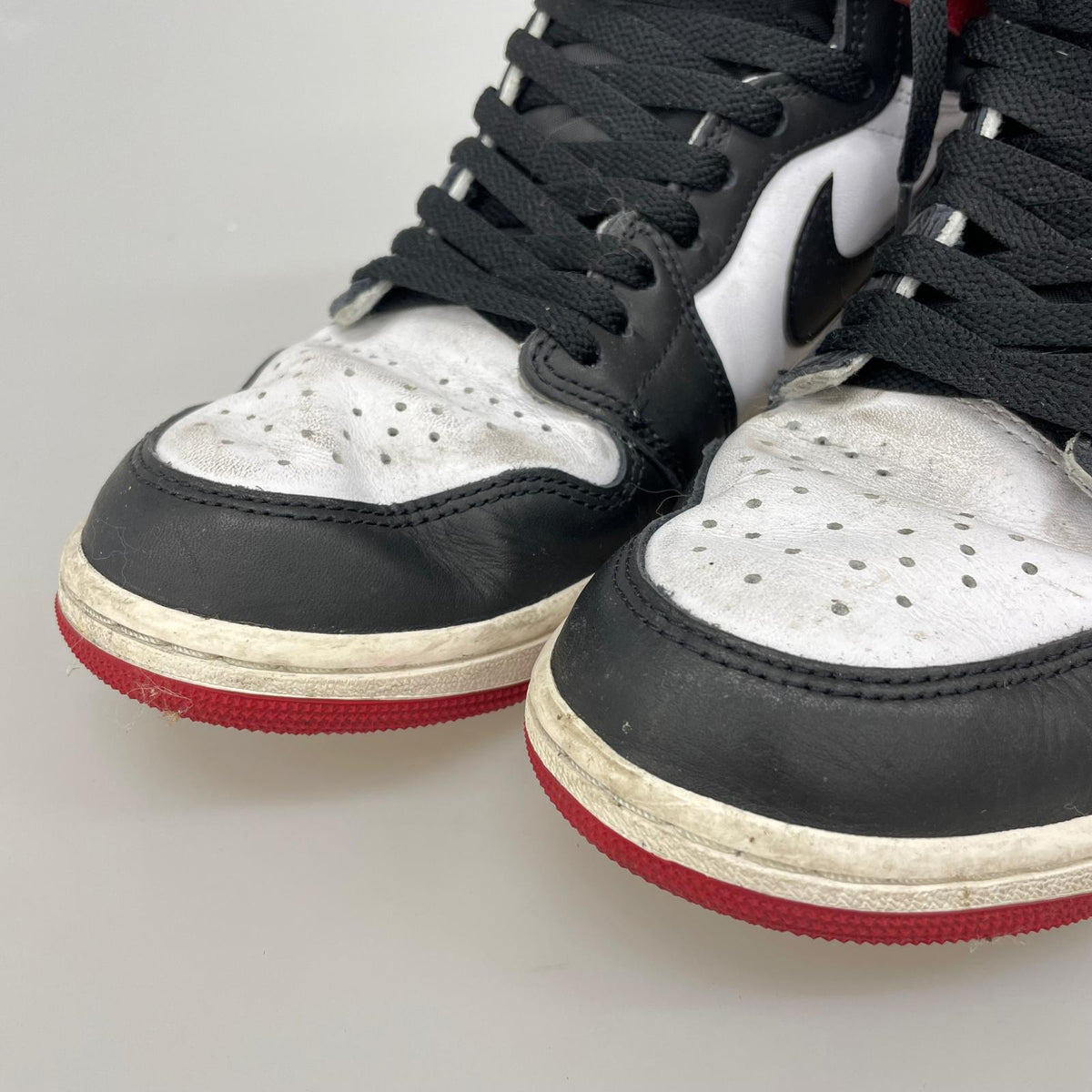スニーカー Nike AirJordan 1 Retro High OG Black Toe 28.5cm (US10 1/2 UK10 EU47)
