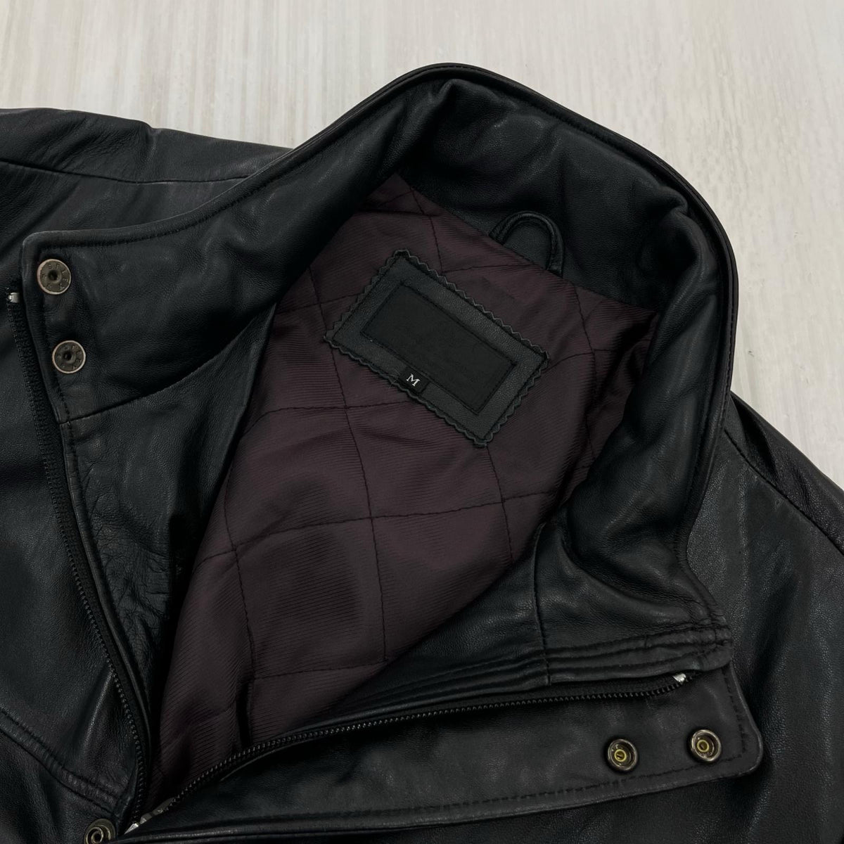 レザージャケット Piccolo Negozio LeatherSingleriders M ブラック