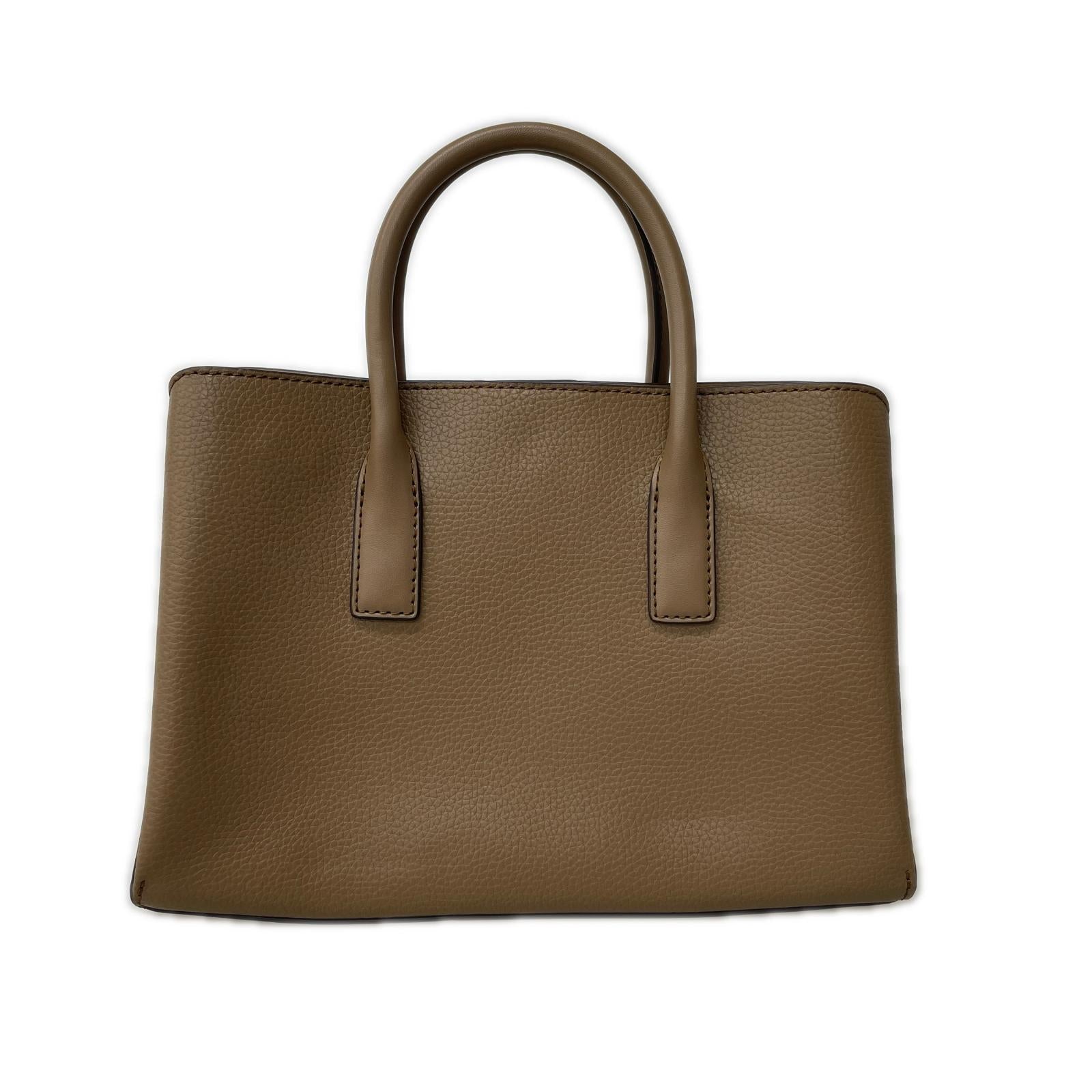 ハンドバッグ Ruthie Small Leather Satchel 茶 ブラウン