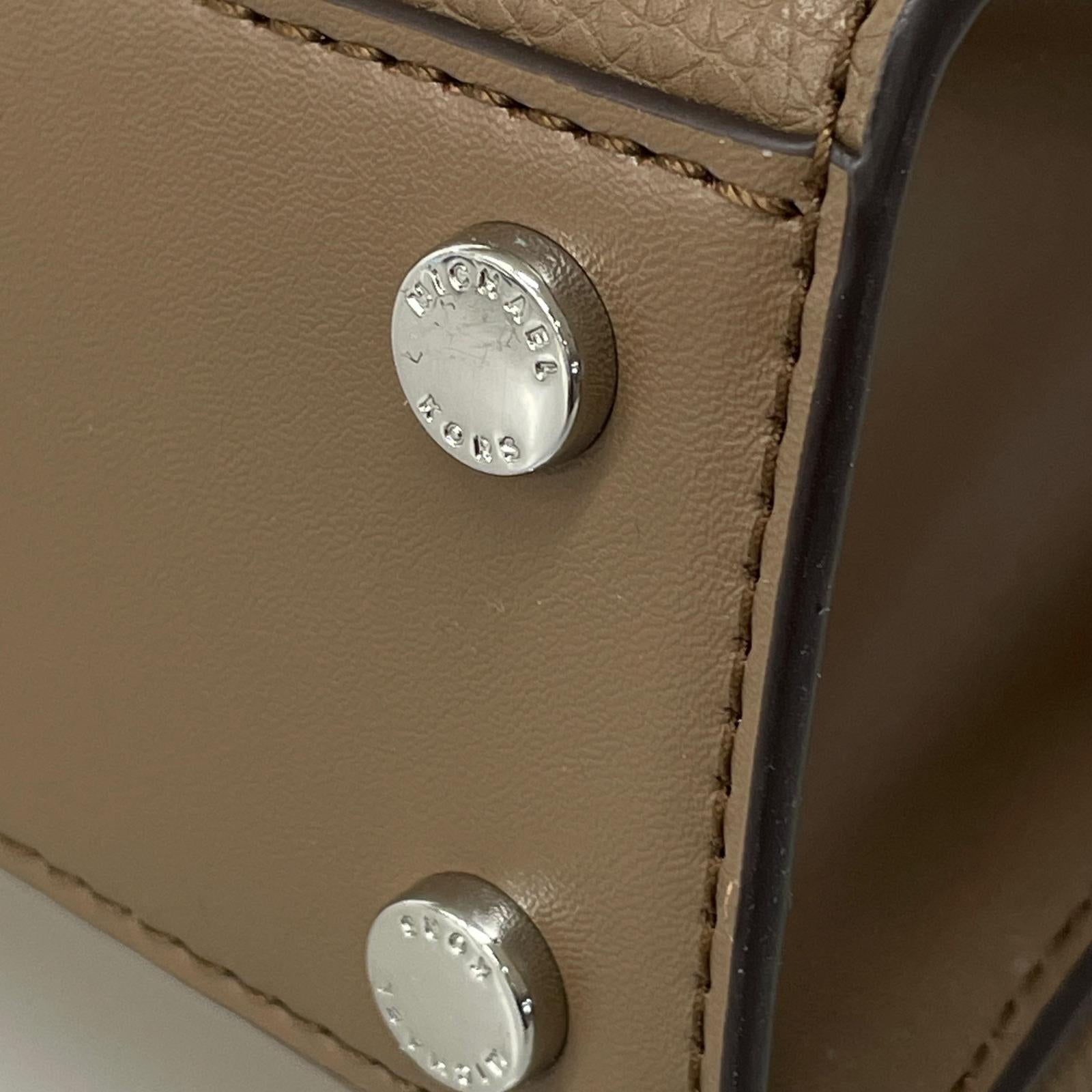 ハンドバッグ Ruthie Small Leather Satchel 茶 ブラウン