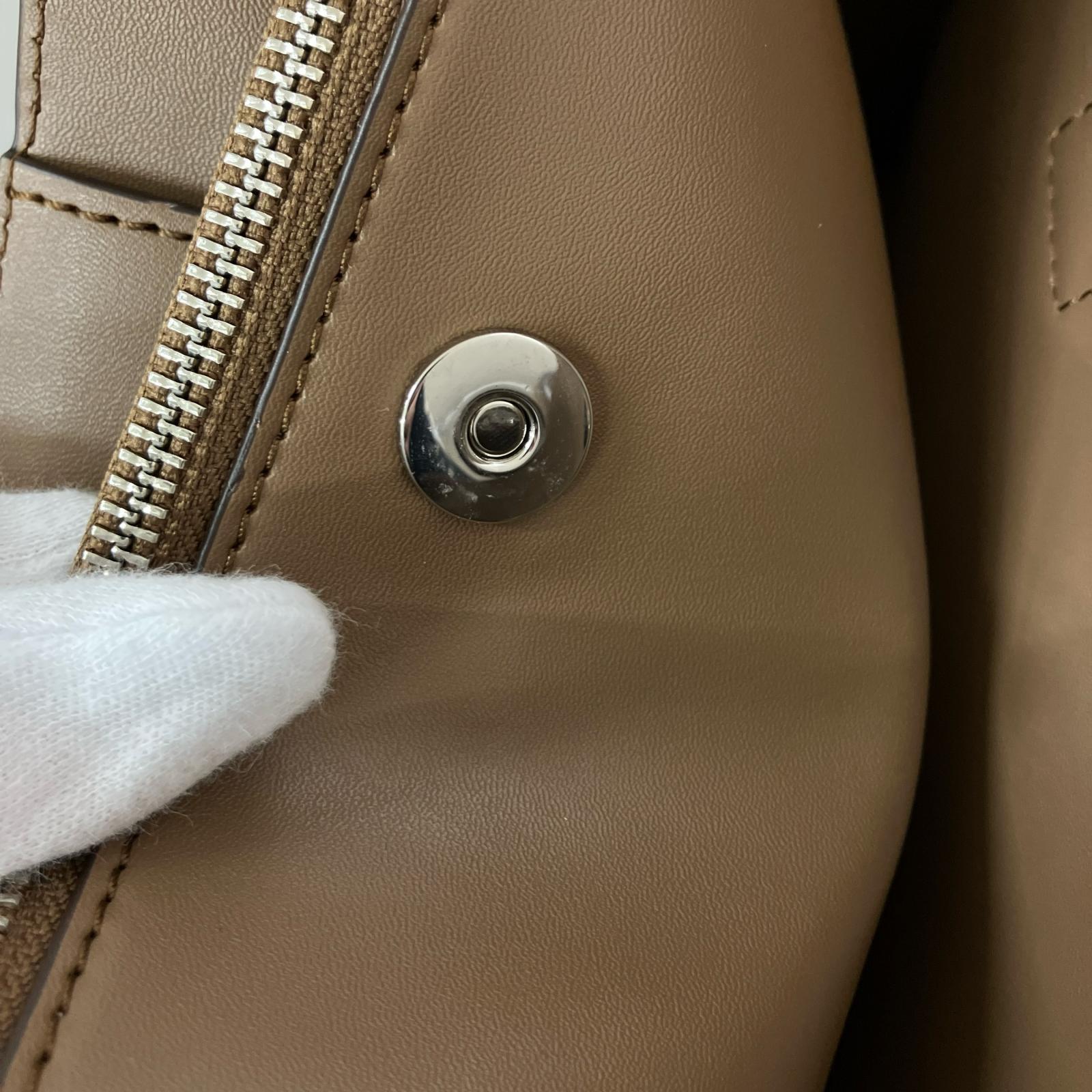 トートバッグ ruthie md tote leather 茶 ブラウン