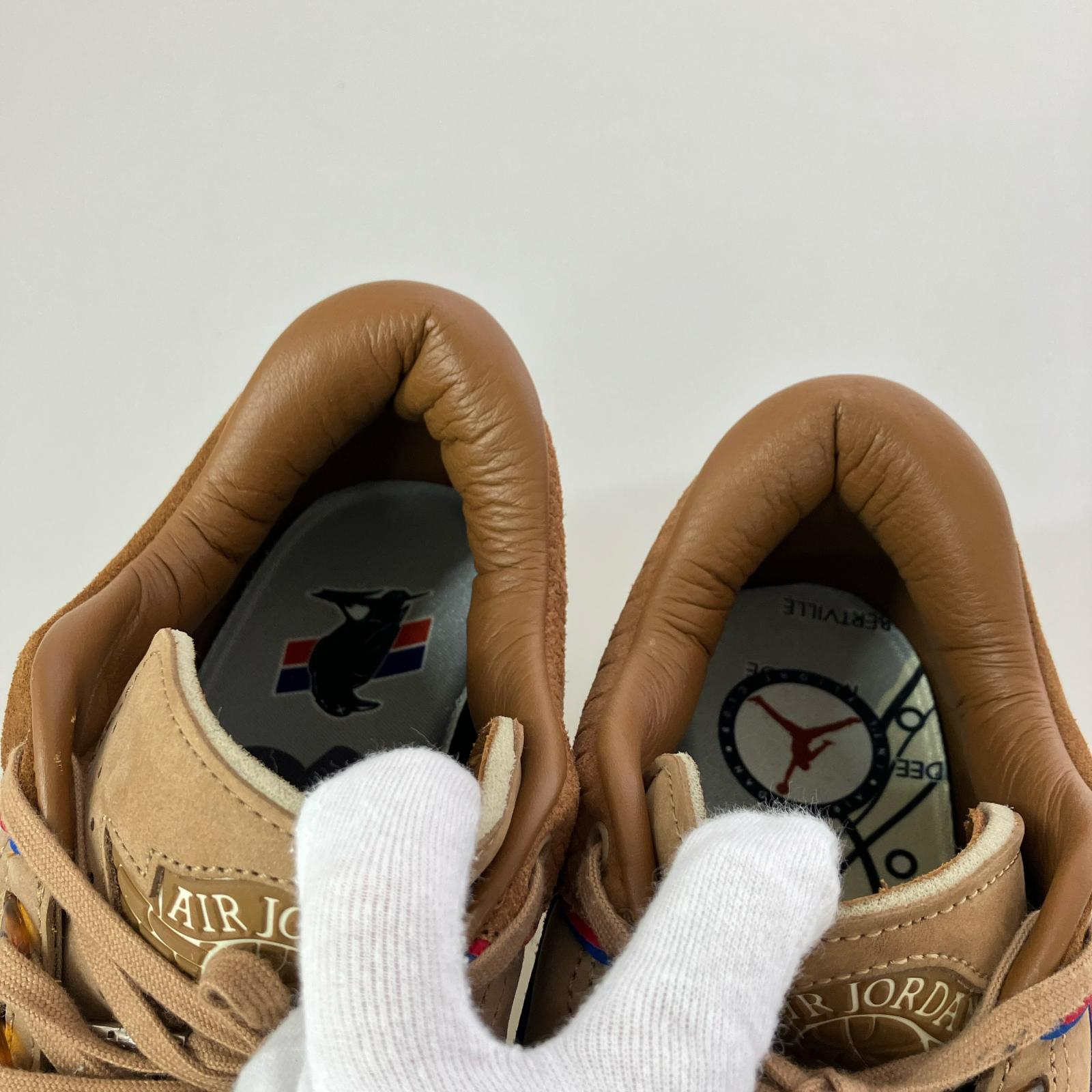 スニーカー ×Two 18/AIR JORDAN 2 RETRO LOW 28cm (US10 UK9 1/2 EU46) ブラウン