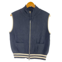 長袖シャツ Matin Kim POINT STRIPE KNIT VEST S ブラック