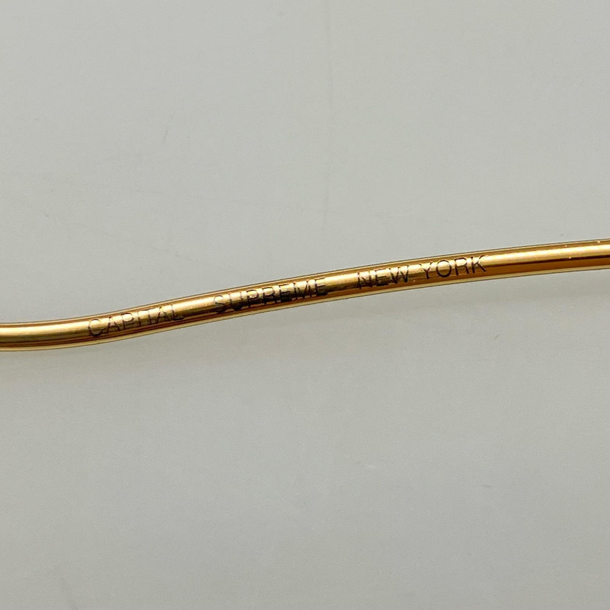 その他アクセサリー 25SS Capital Sunglasse Gold ゴールド