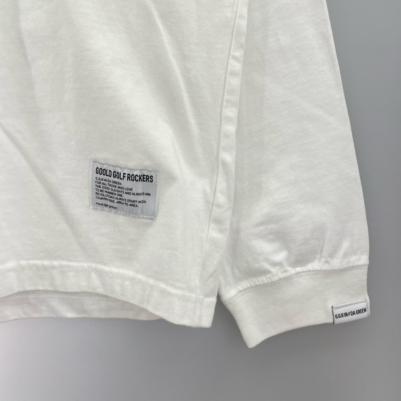 長袖Ｔシャツ GOOLD GOLF ROCKERS 白（XL） ホワイト