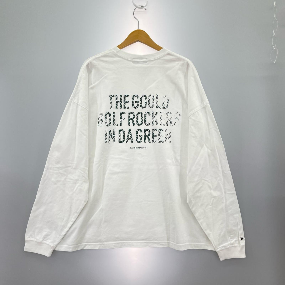 長袖Ｔシャツ GOOLD GOLF ROCKERS 白（XL） ホワイト