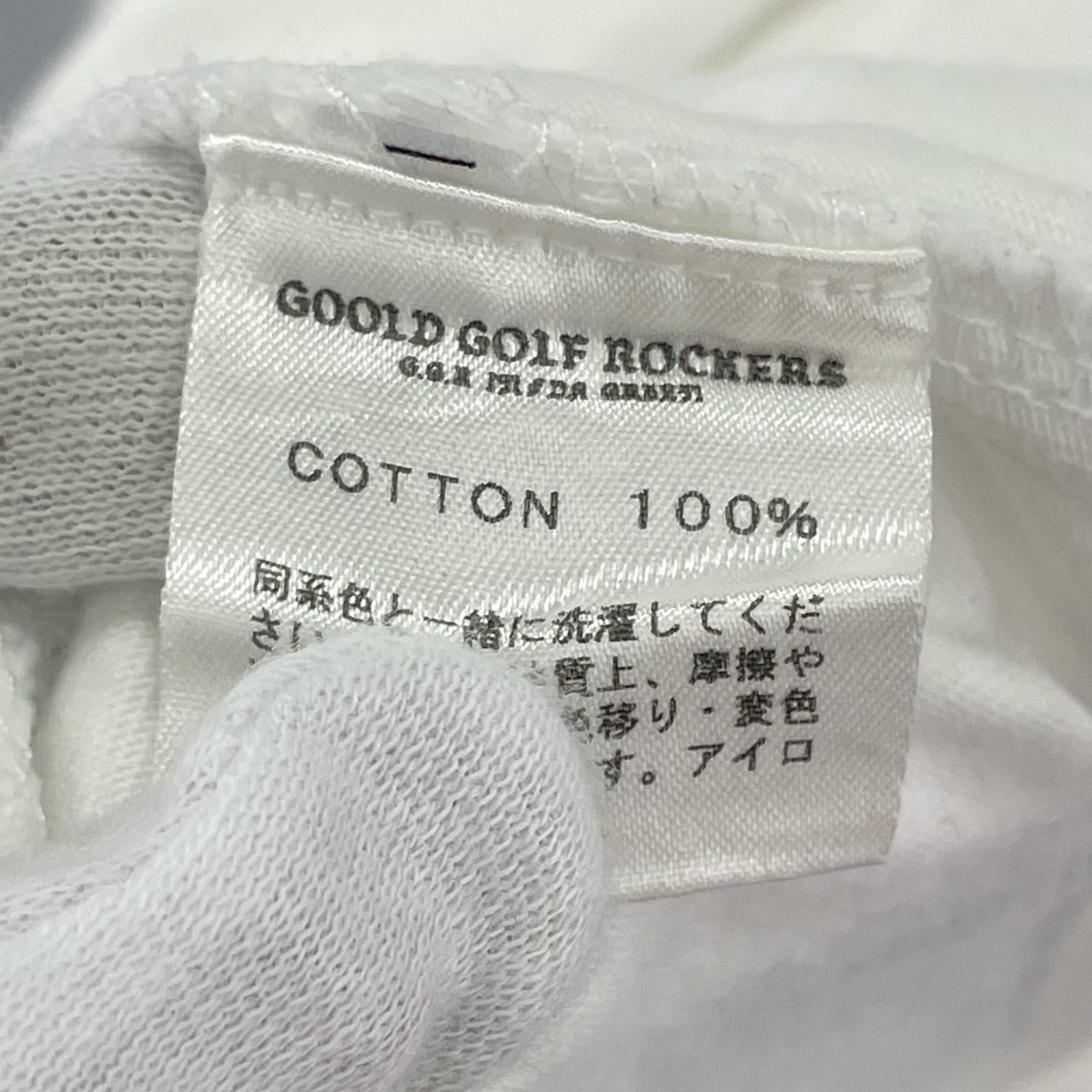 長袖Ｔシャツ GOOLD GOLF ROCKERS 白（XL） ホワイト