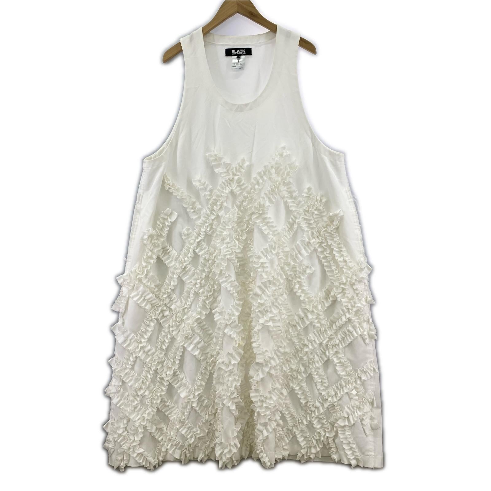 ワンピース Textured Sleeveless Dress WHT M SAMPLE M ホワイト