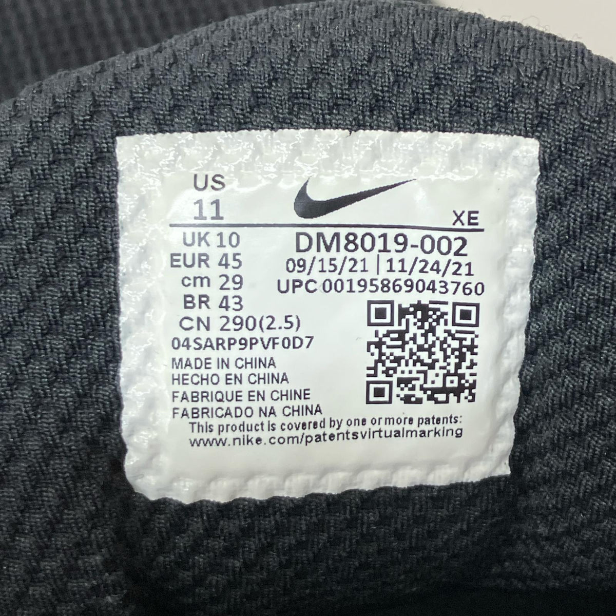 スニーカー ACG LOWCATE 29cm (US11 UK10 1/2 EU48) ブラック