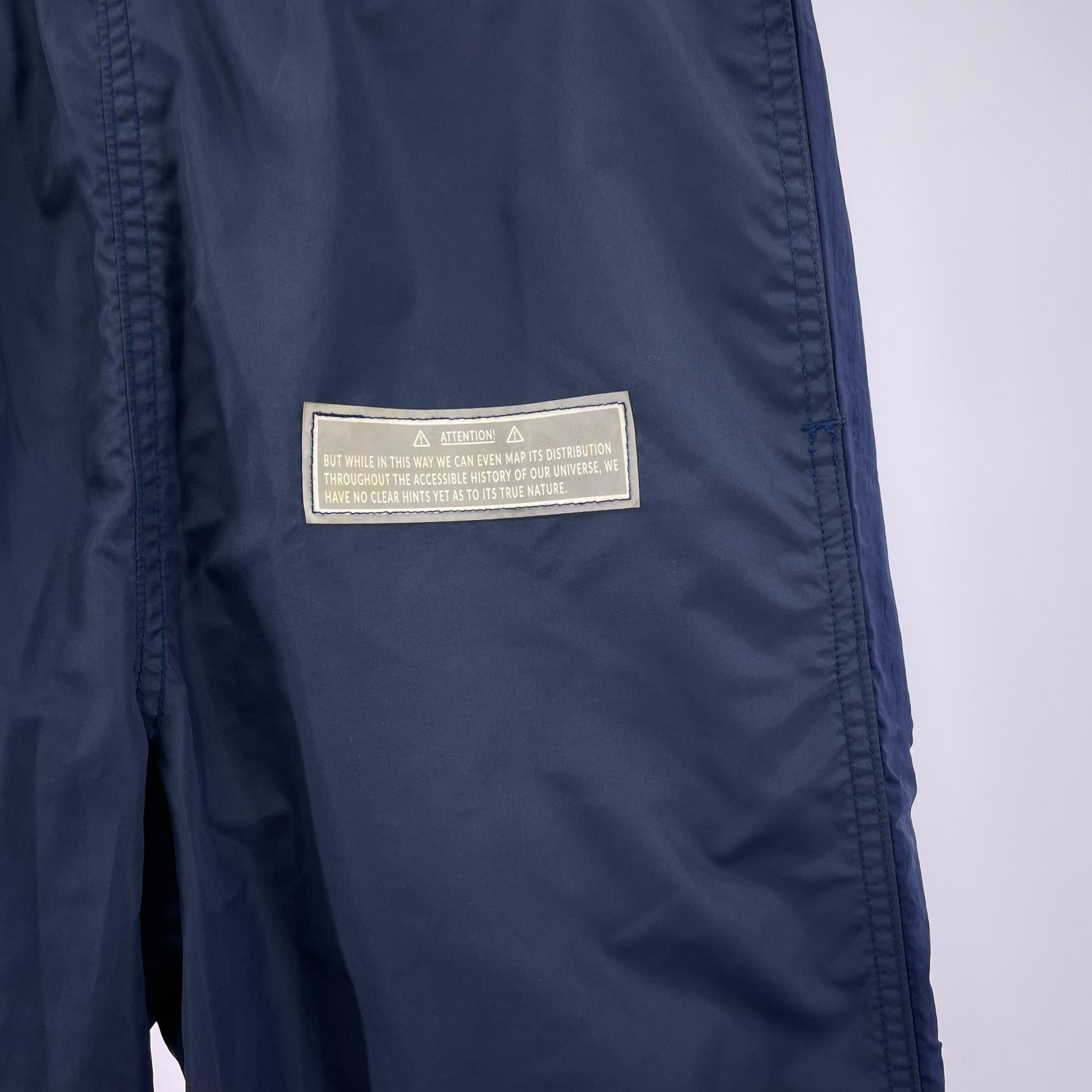 パンツ 19SS SWITCHING NYLON PANTS 紺 (1) 1