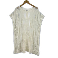 ニット Yarn no sleeve Knit ベスト 白 (M) M ホワイト