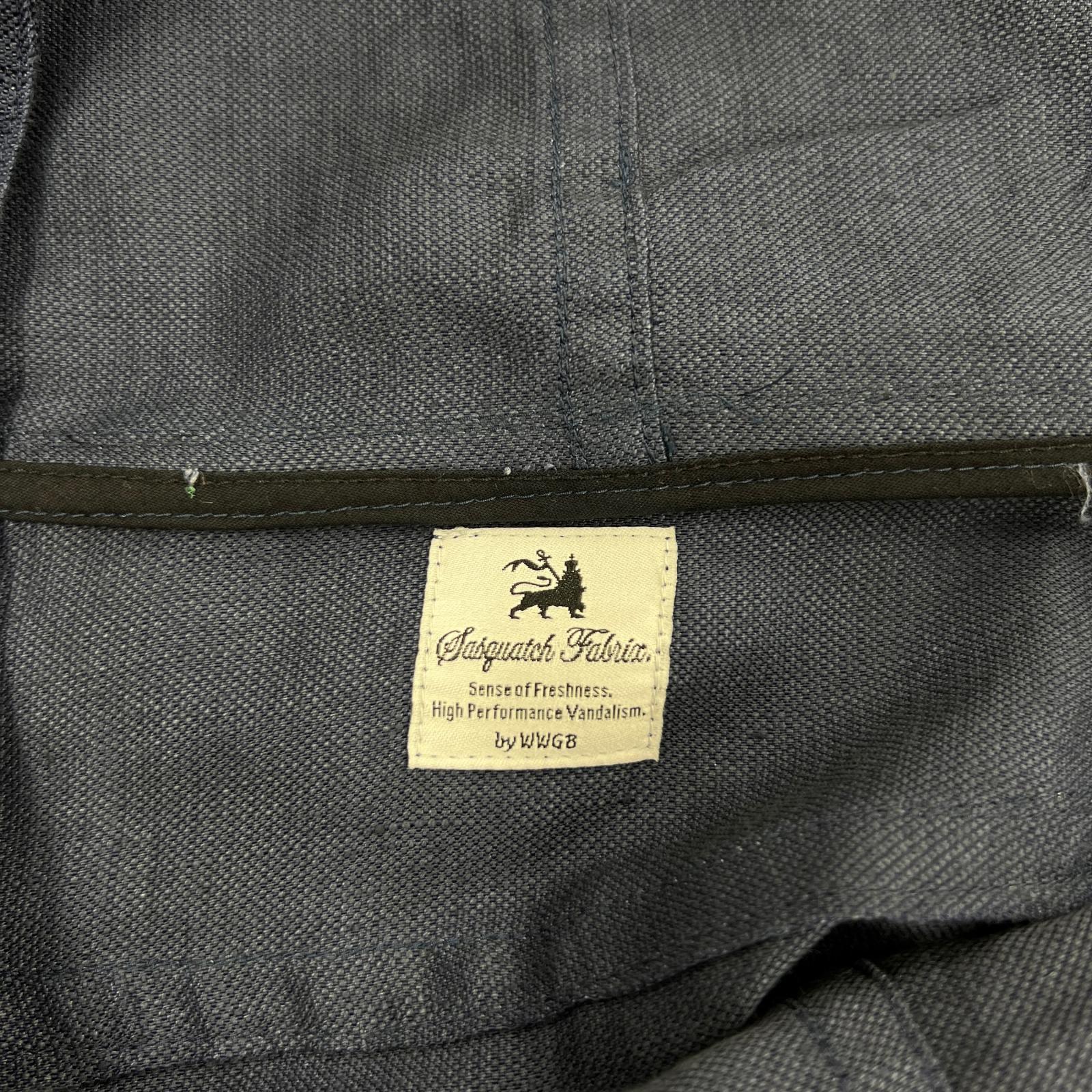 パーカー 19SS リネンレーヨン アノラック 紺 (S) S