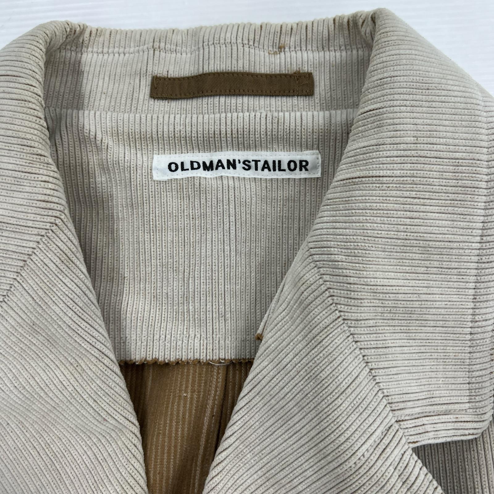 ジャケット OLDMAN'S TAILOR ピケ コート ベージュ (38) 38 ベージュ