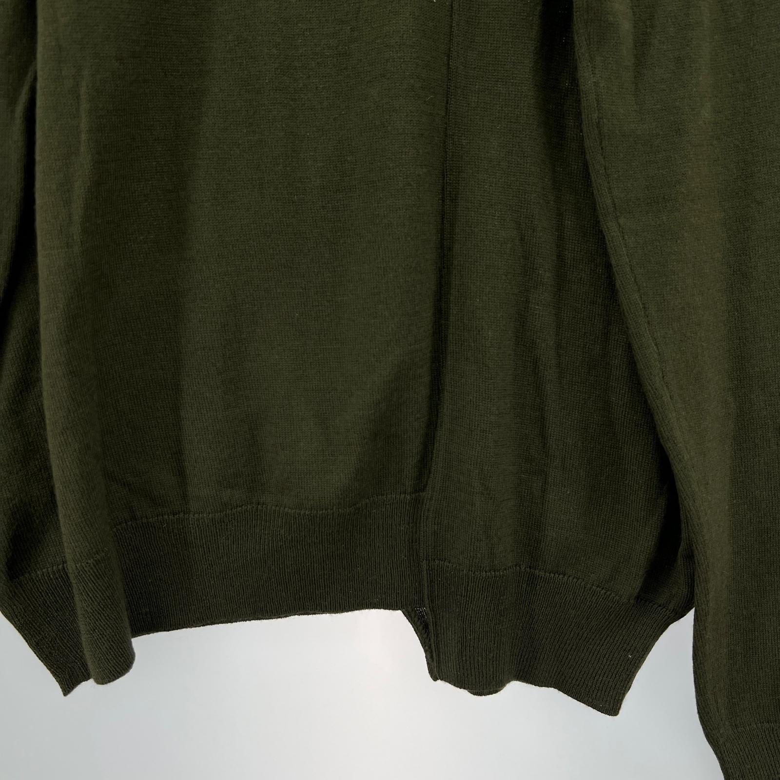 ニット 24年 Deformed Sweater カーキ (M) M カーキ