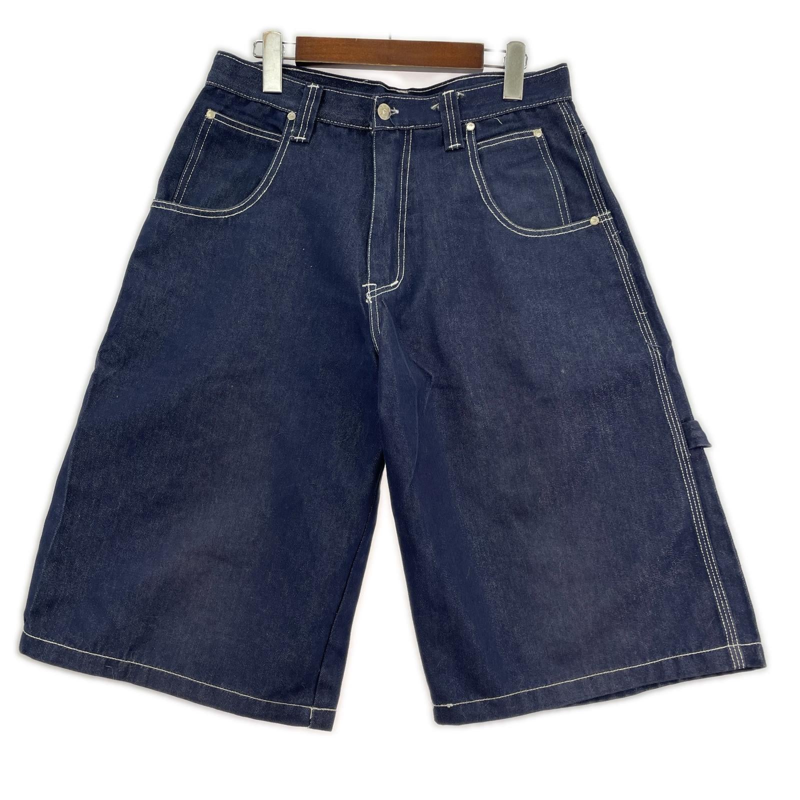 ショートパンツ sean john デニムショーツ インディゴ 32 ネイビー