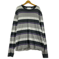 長袖Ｔシャツ UNUSED 23SS Long-sleeve border T-shirt US2342 （4） 4 グレー