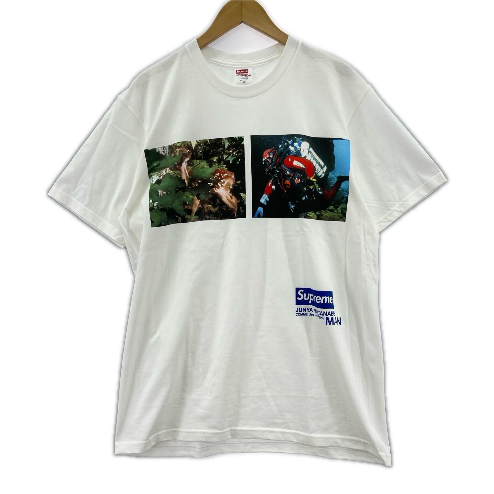 半袖Ｔシャツ JUNYA WATANABE フォトTee ホワイト M ホワイト