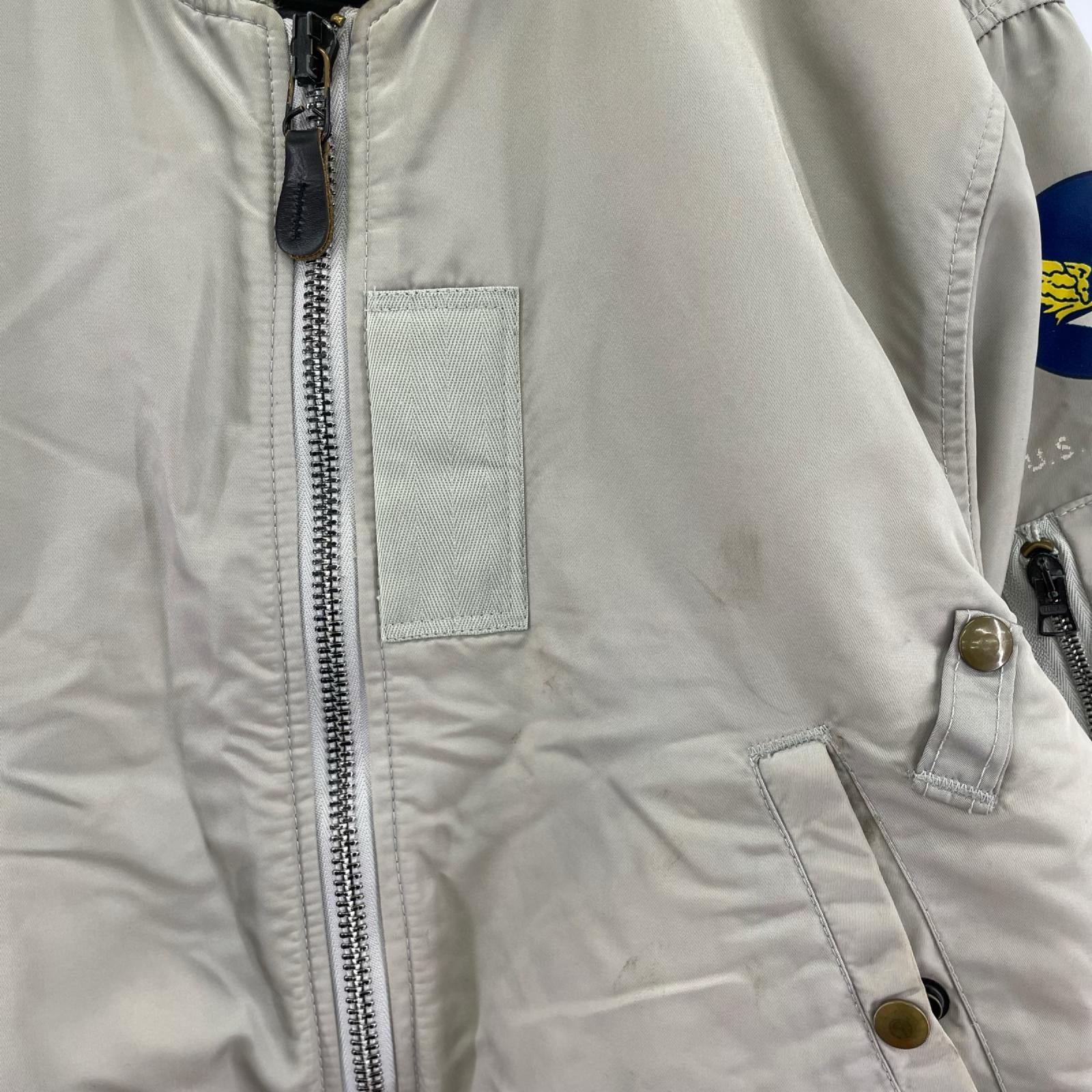 ジャケット TYPE MA-1 フライトジャケット GRY (42)