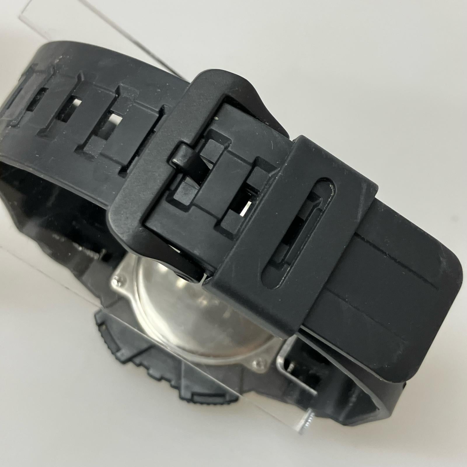 腕時計 5ALARMS タフソーラー 黒 ブラック