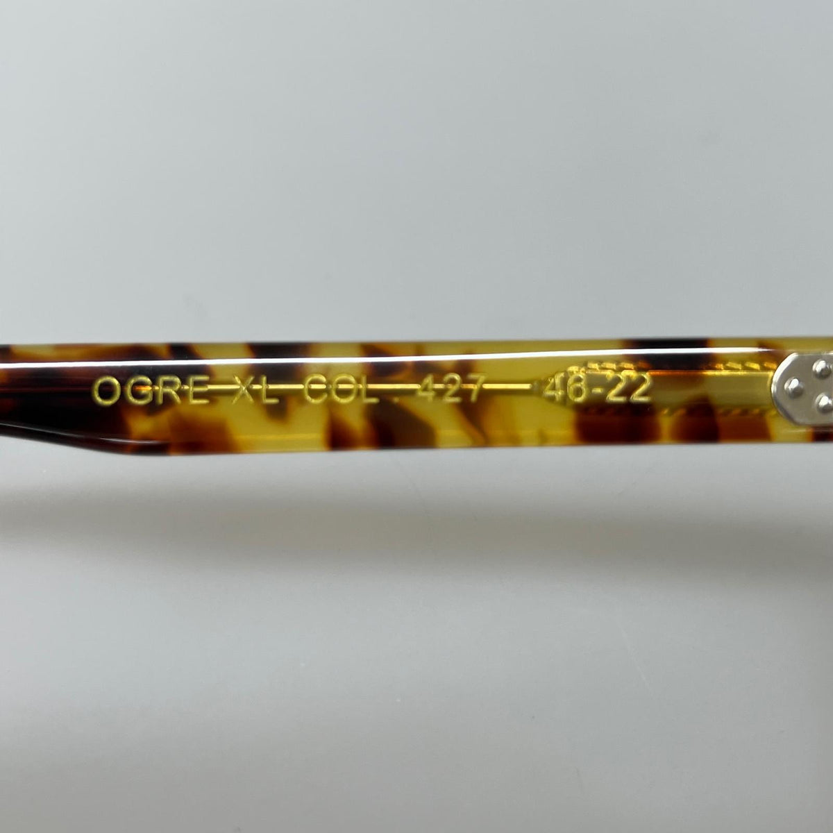 その他アクセサリー LUNETIER OGRE XL COL.427 46-22 眼鏡 クリア