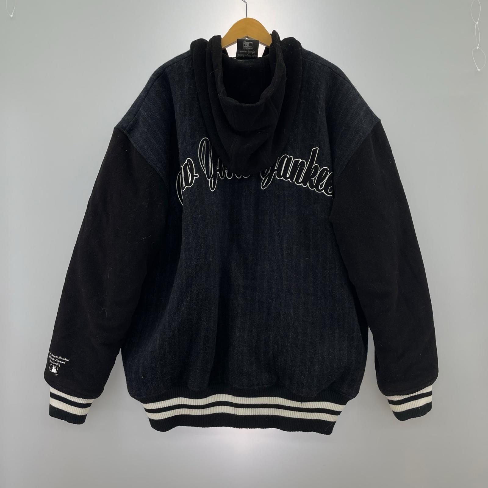 ジャケット Merchandise ｳｰﾙﾌｰﾃﾞｨｽﾀｼﾞｬﾝ 黒 XL ブラック