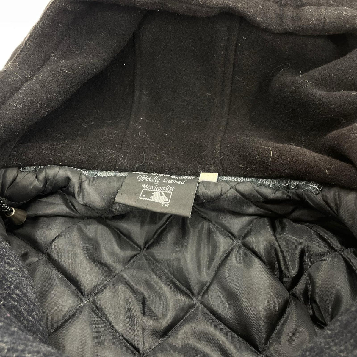 ジャケット Merchandise ｳｰﾙﾌｰﾃﾞｨｽﾀｼﾞｬﾝ 黒 XL ブラック