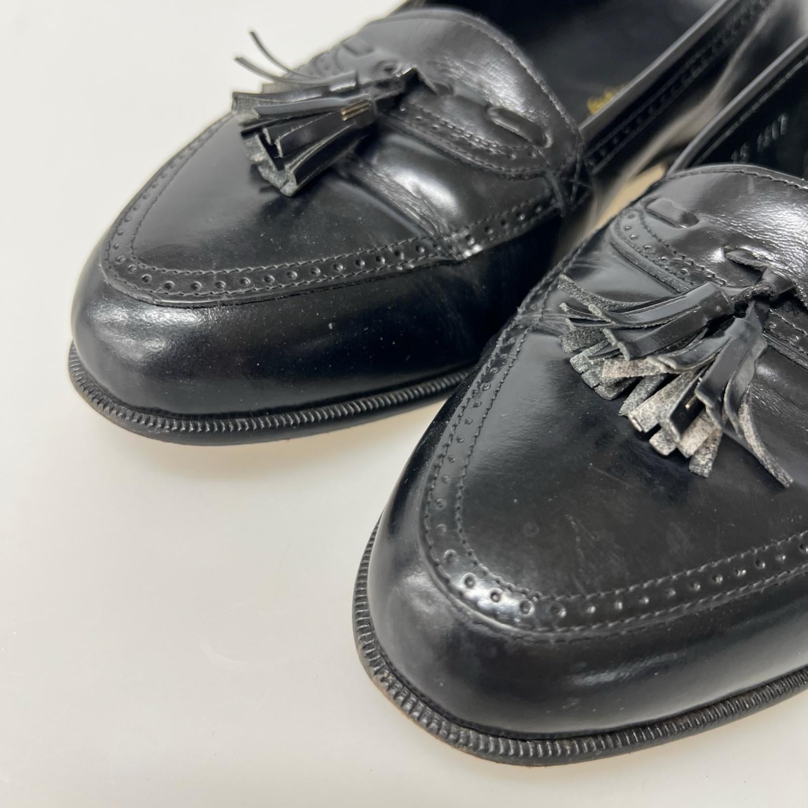 シューズ JOHNSTON&MURPHY　タッセルローファー ブラック