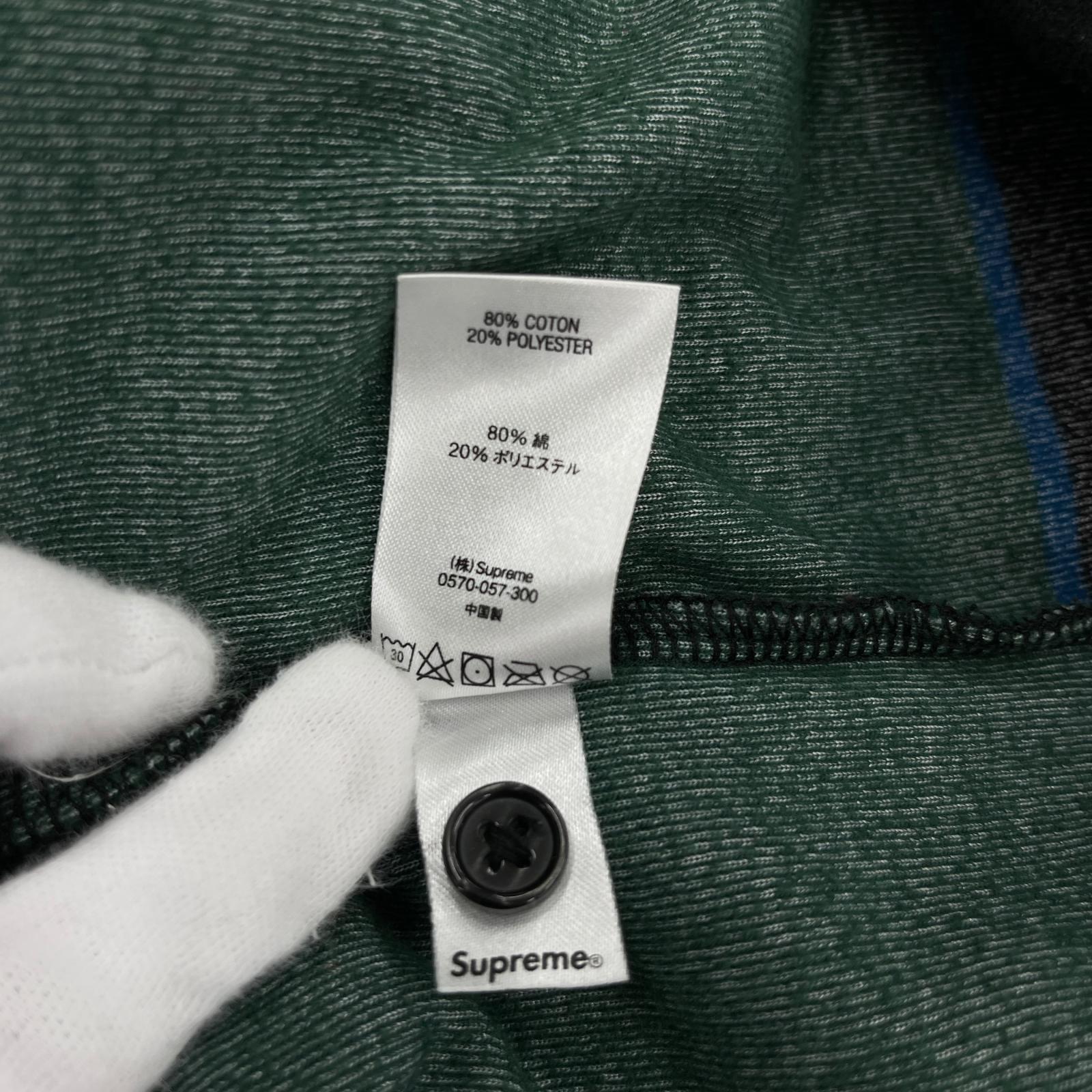 ポロシャツ STRIPE VELOUR L/S POLO (L) L マルチカラー