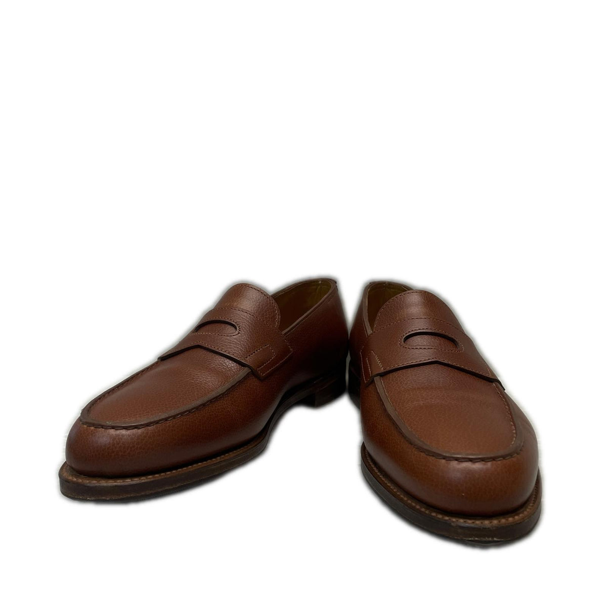 シューズ JOHN LOBB LOPEZ ロペス ペニーローファー 5 茶 ブラウン