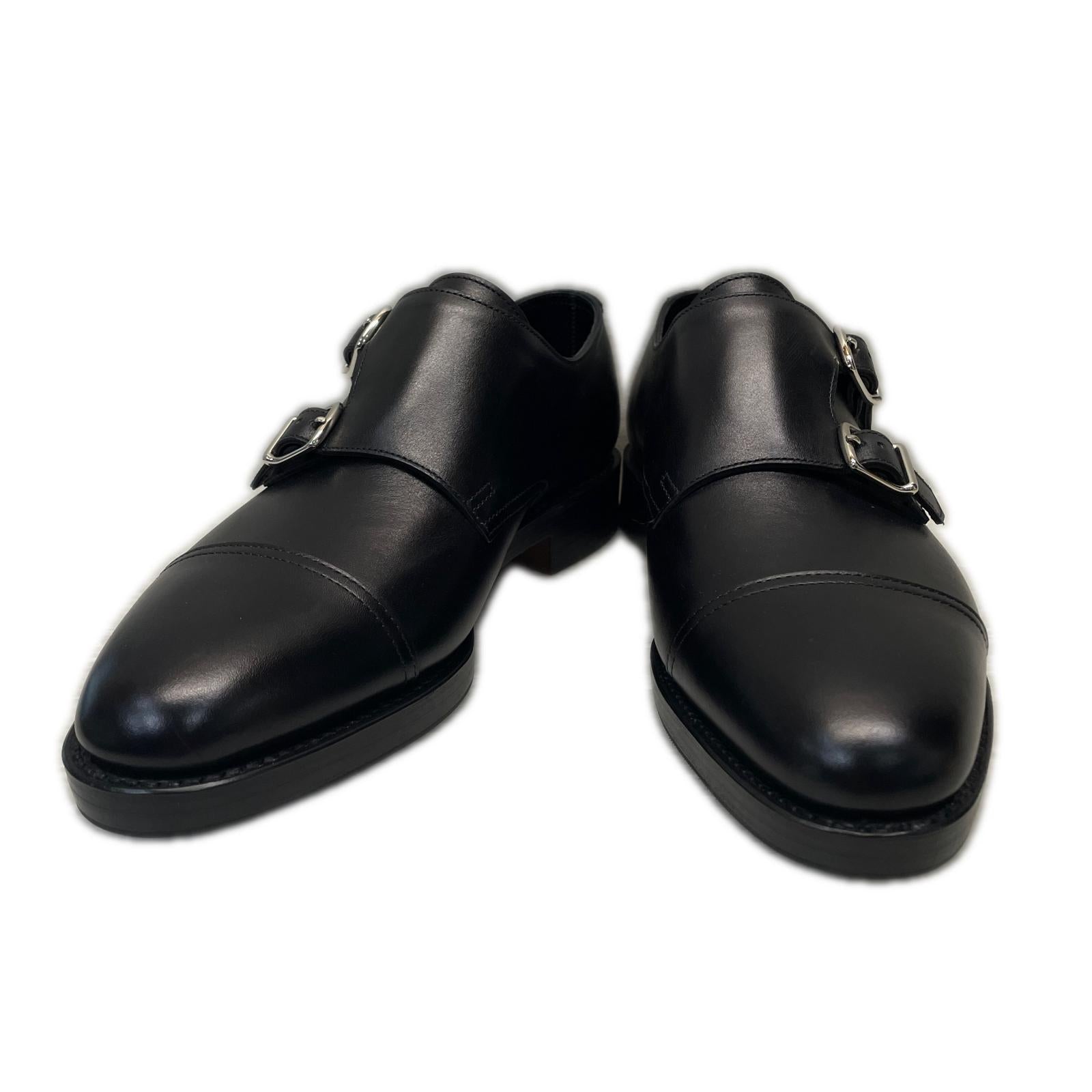 シューズ JOHN LOBB William ダブルモンクストラップ レザーシューズ 5 黒 ブラック