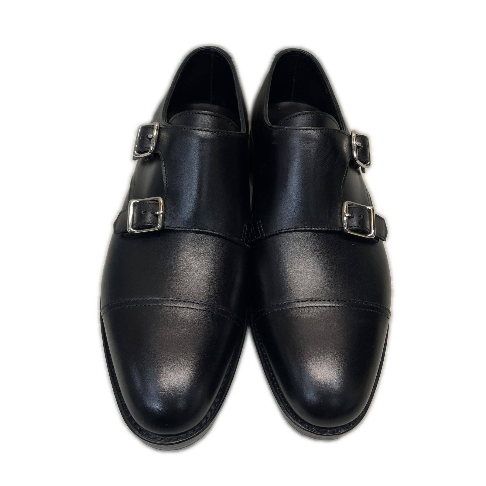 シューズ JOHN LOBB William ダブルモンクストラップ レザーシューズ 5 黒 ブラック