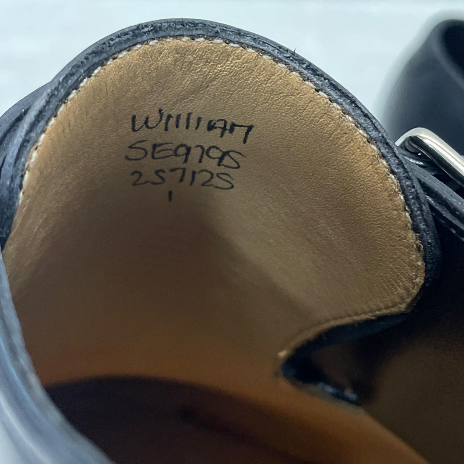 シューズ JOHN LOBB William ダブルモンクストラップ レザーシューズ 5 黒 ブラック