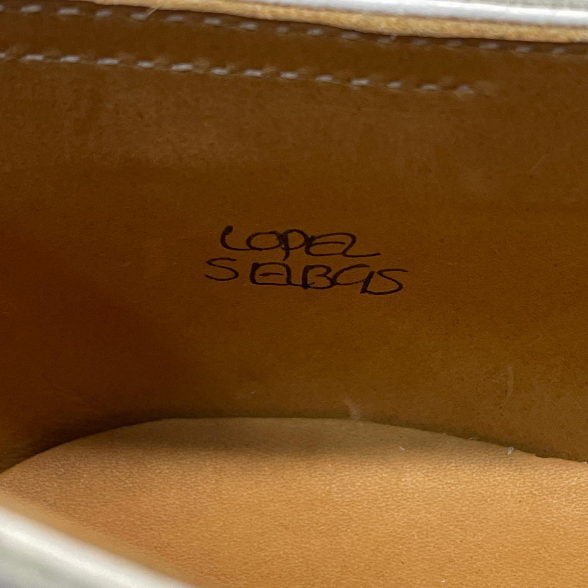 シューズ JOHN LOBB LOPEZ ロペス ペニーローファー 5 白 ホワイト
