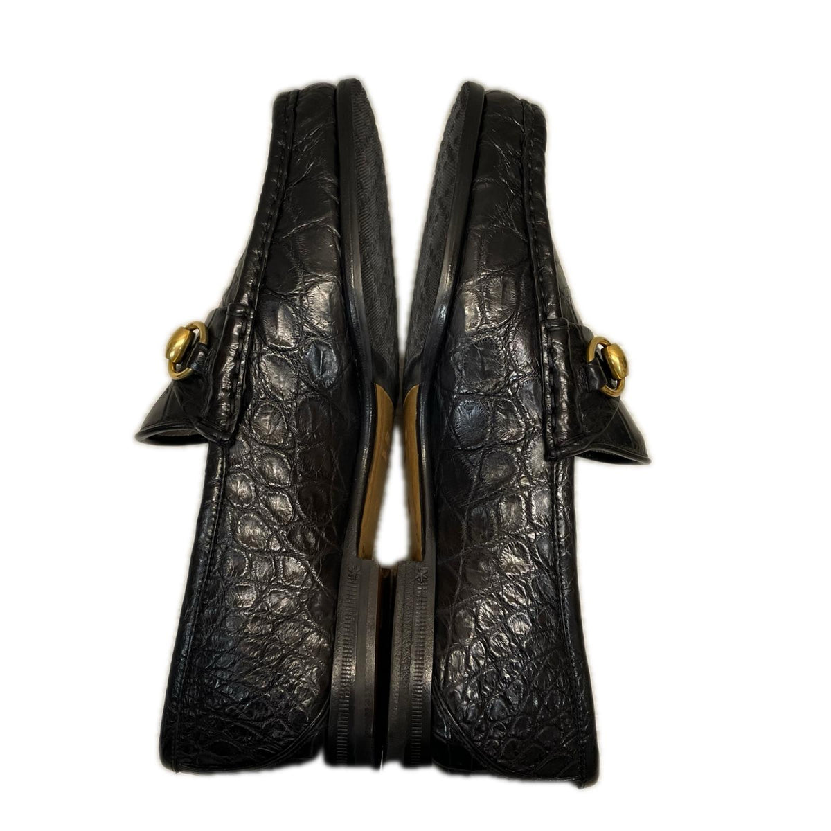 GUCCI 1953 クロコダイル ホースビットローファー 23.5cm (US5 1/2 UK5 EU37)