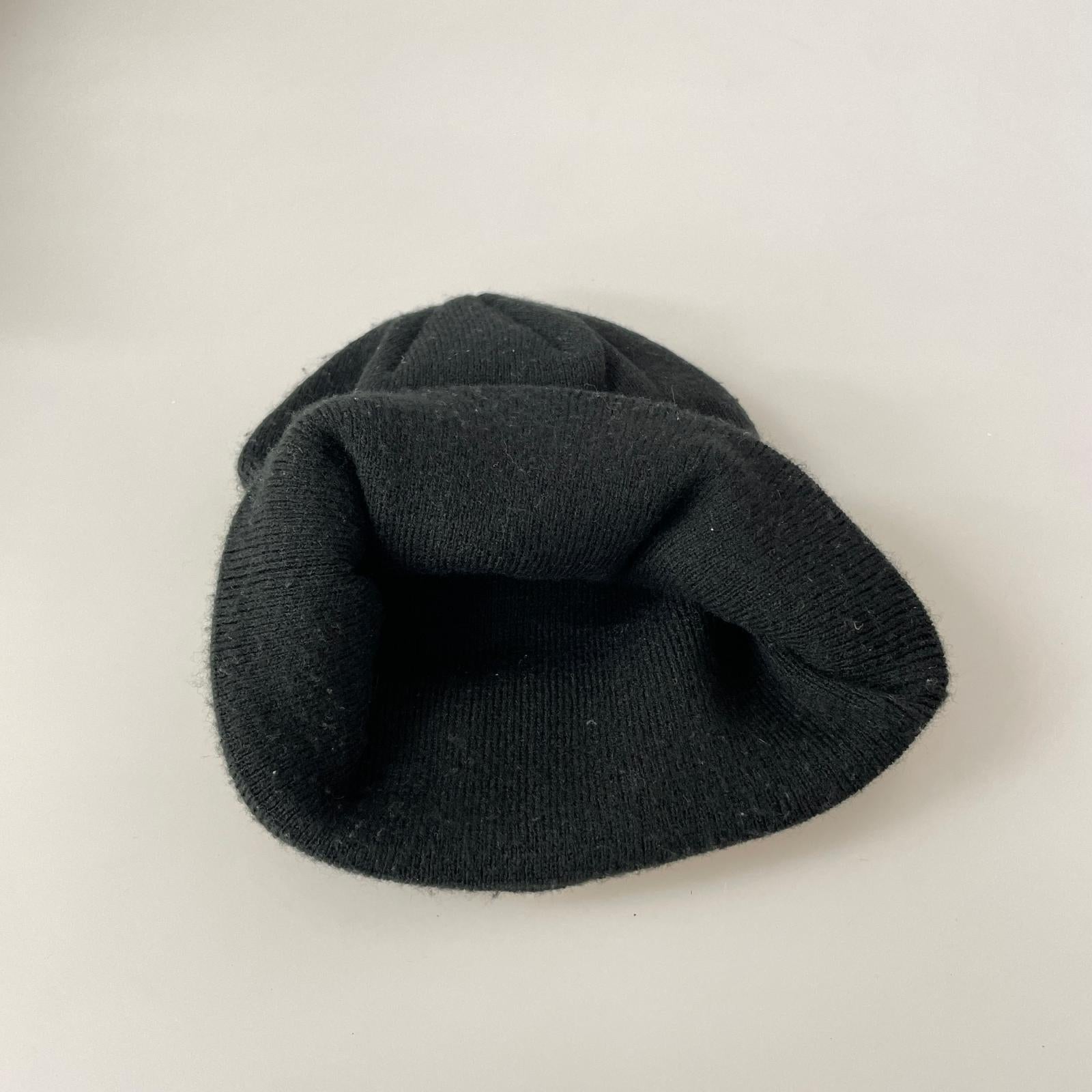 ニットキャップ NEW ERA S Logo Beanie BLK ブラック