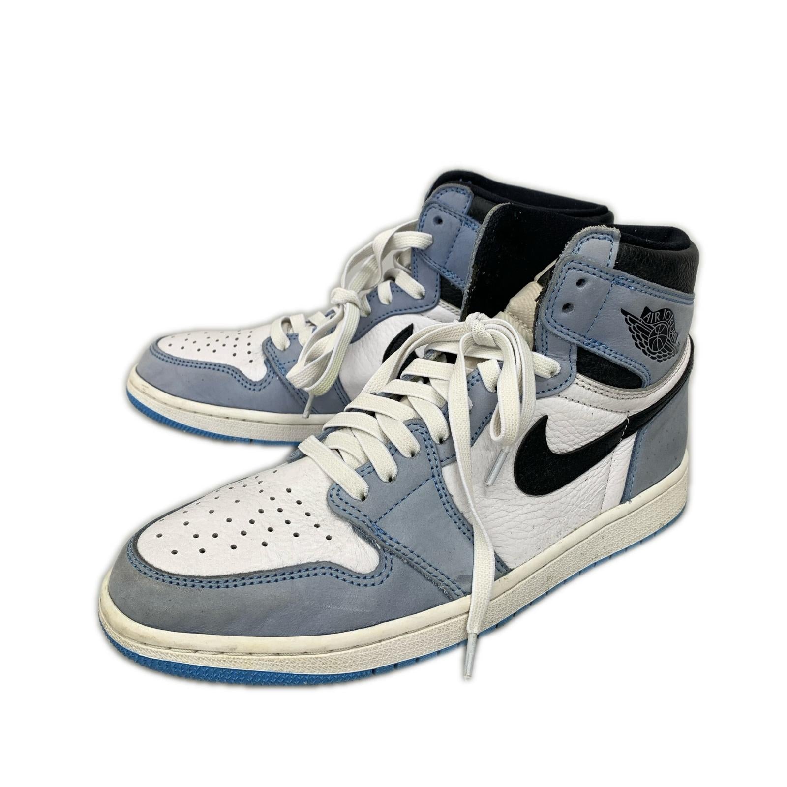 スニーカー AIR JORDAN 1 RETRO HIGH OG UNIVERCITY BLUE 555088-134 27.5 27.5cm (US9 1/2 UK9 EU45)