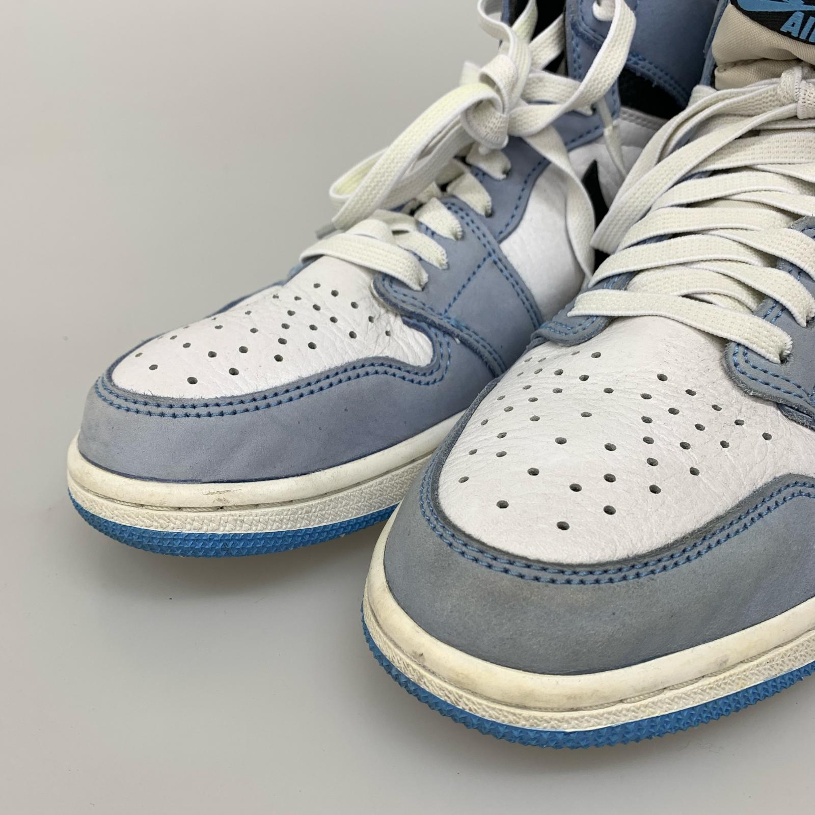 スニーカー AIR JORDAN 1 RETRO HIGH OG UNIVERCITY BLUE 555088-134 27.5 27.5cm (US9 1/2 UK9 EU45)