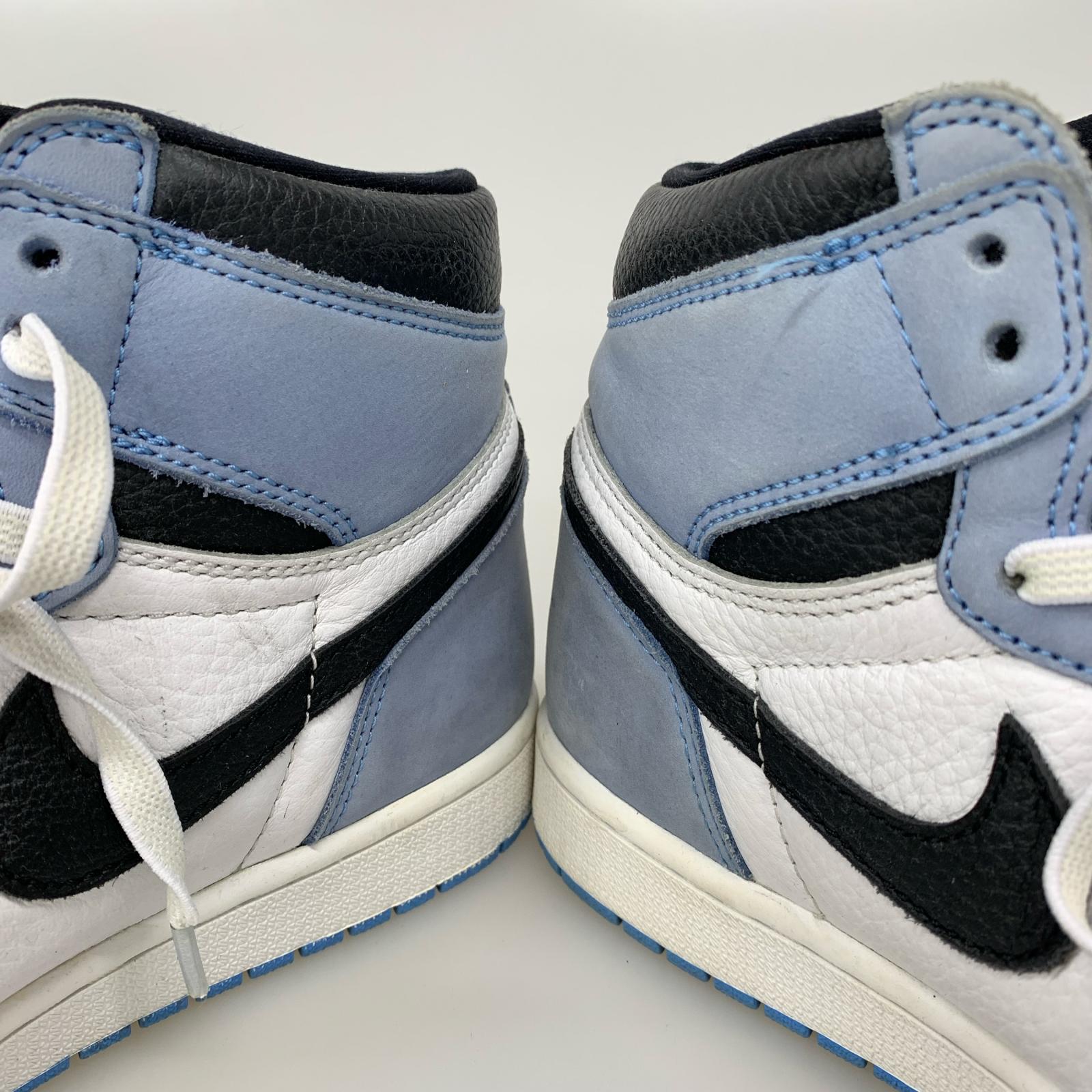 スニーカー AIR JORDAN 1 RETRO HIGH OG UNIVERCITY BLUE 555088-134 27.5 27.5cm (US9 1/2 UK9 EU45)