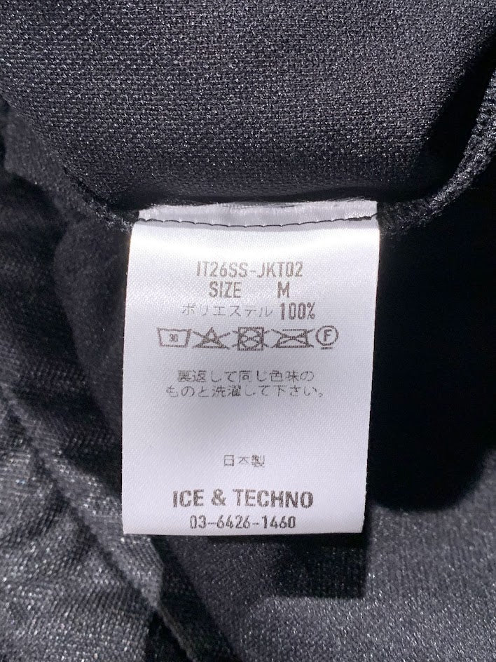 ジャケット ICE&TECHNO TECHNO LOGOTYPE TRACK JACKET