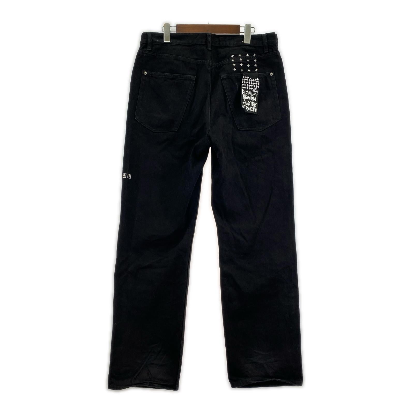 デニムパンツ KSUBI anti K Straight Denim ブラック (33) 33 ブラック