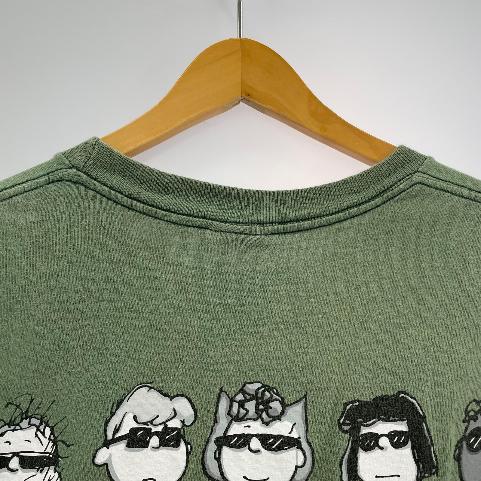 半袖Ｔシャツ Changes 90s PEAUTS Tee 緑 L グリーン