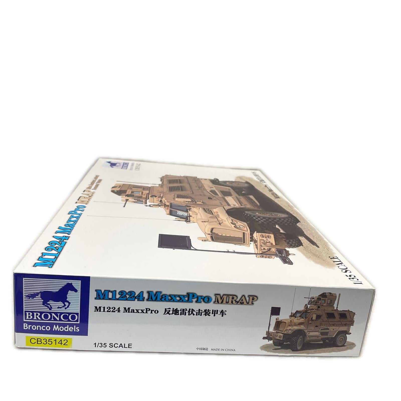 1/35 M1224 MaxxPro MRAP アメリカ M1224 マックスプロ エムラップ対地雷装甲車 BRONCO ミリタリープラモ