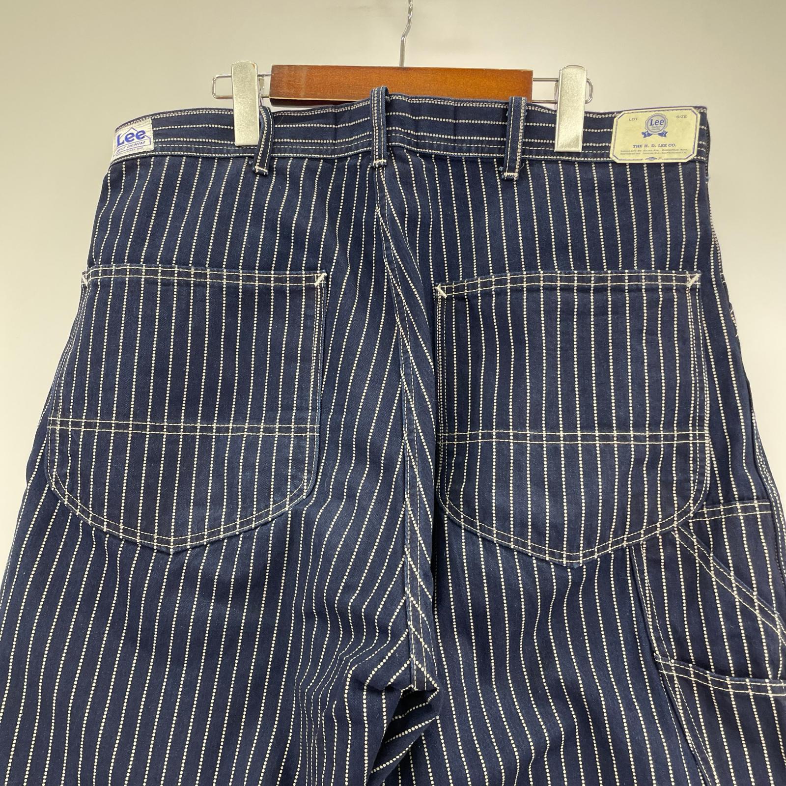 パンツ VINTAGE PAINTER PANTS ウォバッシュ L ネイビー