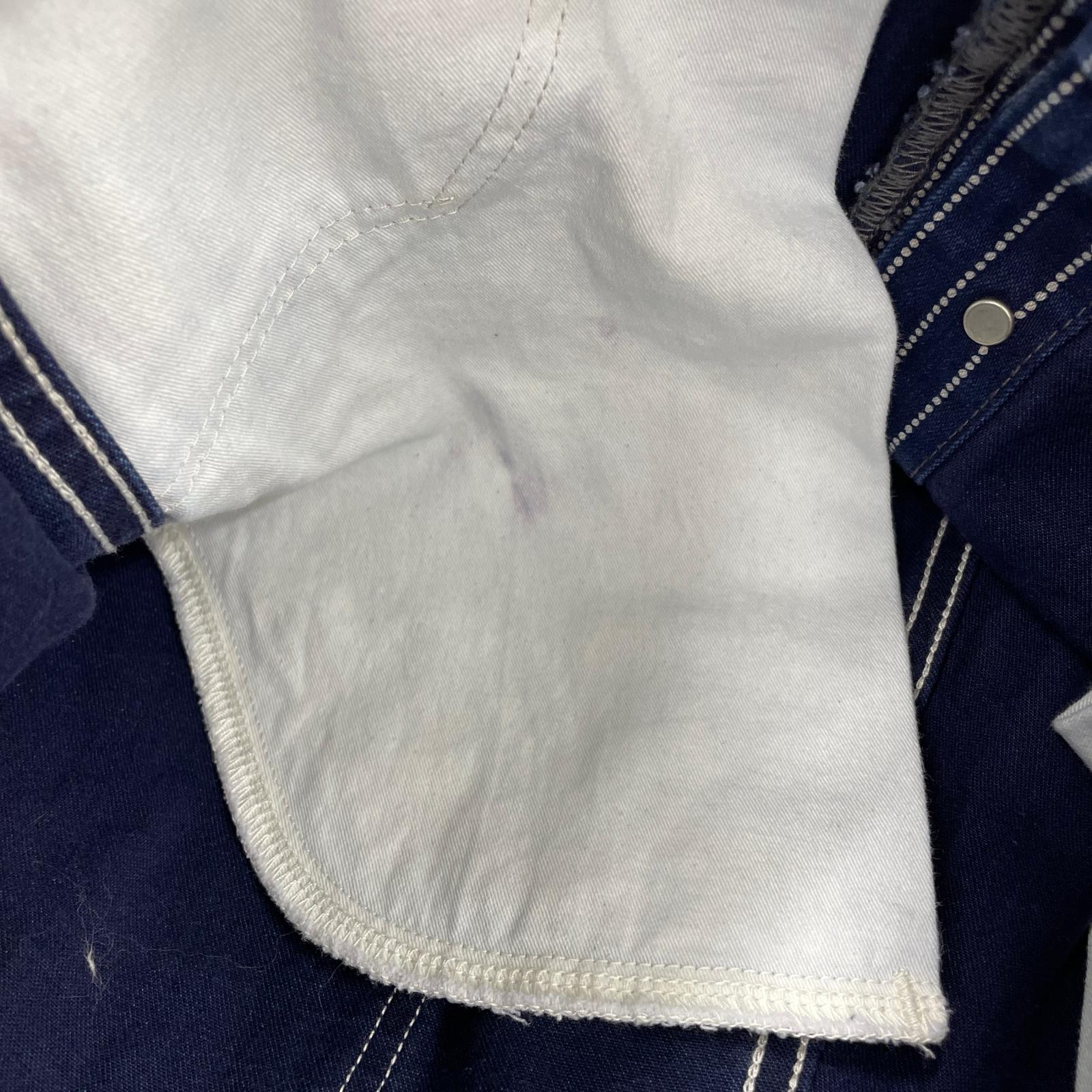 パンツ VINTAGE PAINTER PANTS ウォバッシュ L ネイビー