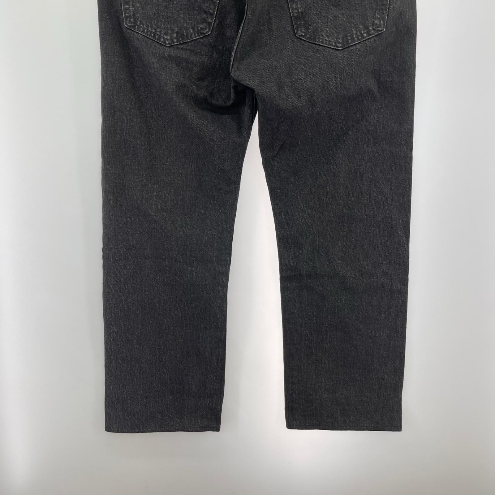 デニムパンツ Levi's PREMIUM 501 後染めﾌﾞﾗｯｸ 赤耳 34 ブラック