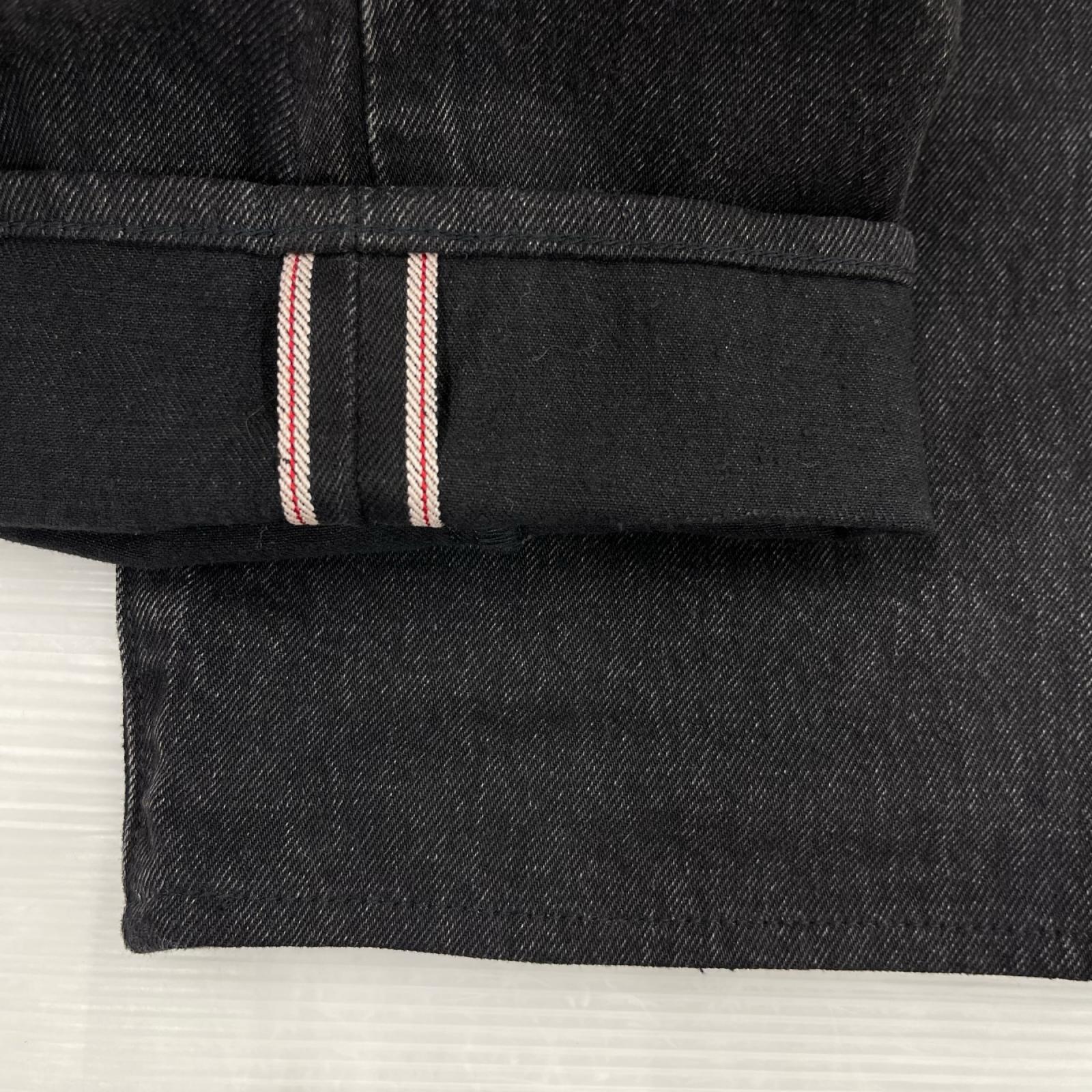 デニムパンツ Levi's PREMIUM 501 後染めﾌﾞﾗｯｸ 赤耳 34 ブラック