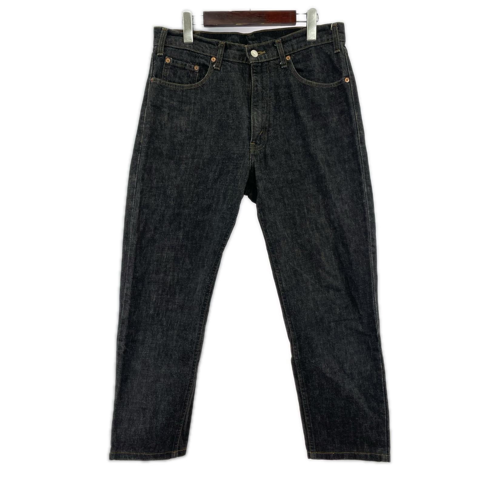 デニムパンツ Levi's 603-0259 先染めﾌﾞﾗｯｸ 日本製 33 ブラック