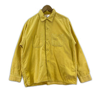 長袖シャツ King Kole 50S コーデュロイシャツ イエロー (L)