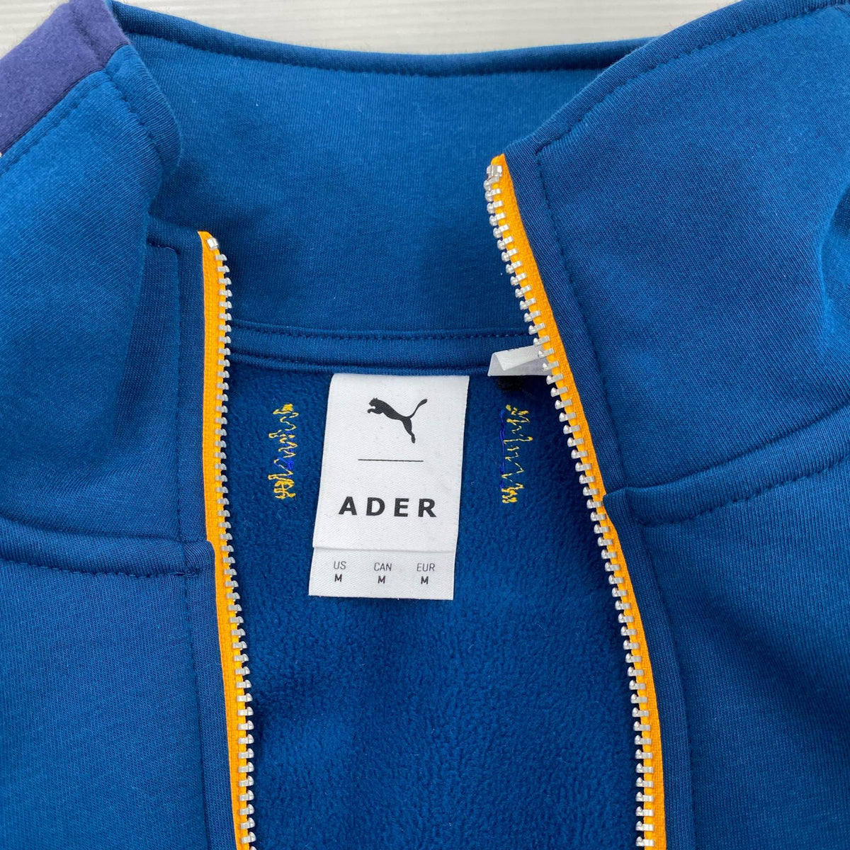 ジャケット ×ADER ERROR T7 TRACK TOP BLU M M ブルー